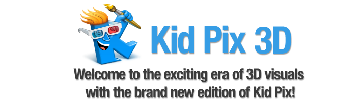 The new KID PIX 3D edition