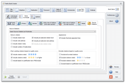 Fewer source citations